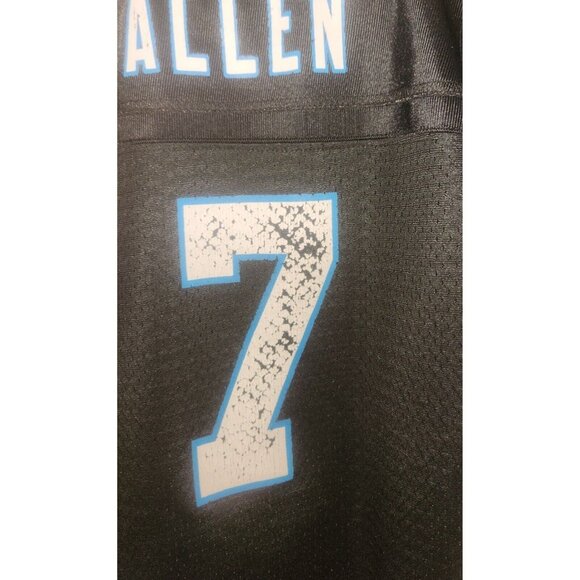 NFL PRO LINE Carolina Panthers KYLE ALLEN #7 child SMALL jersey...ub1 - Picture 8 of 9
